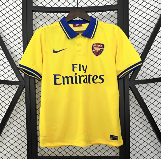 Retro 13/14Arsenal Away Jersey