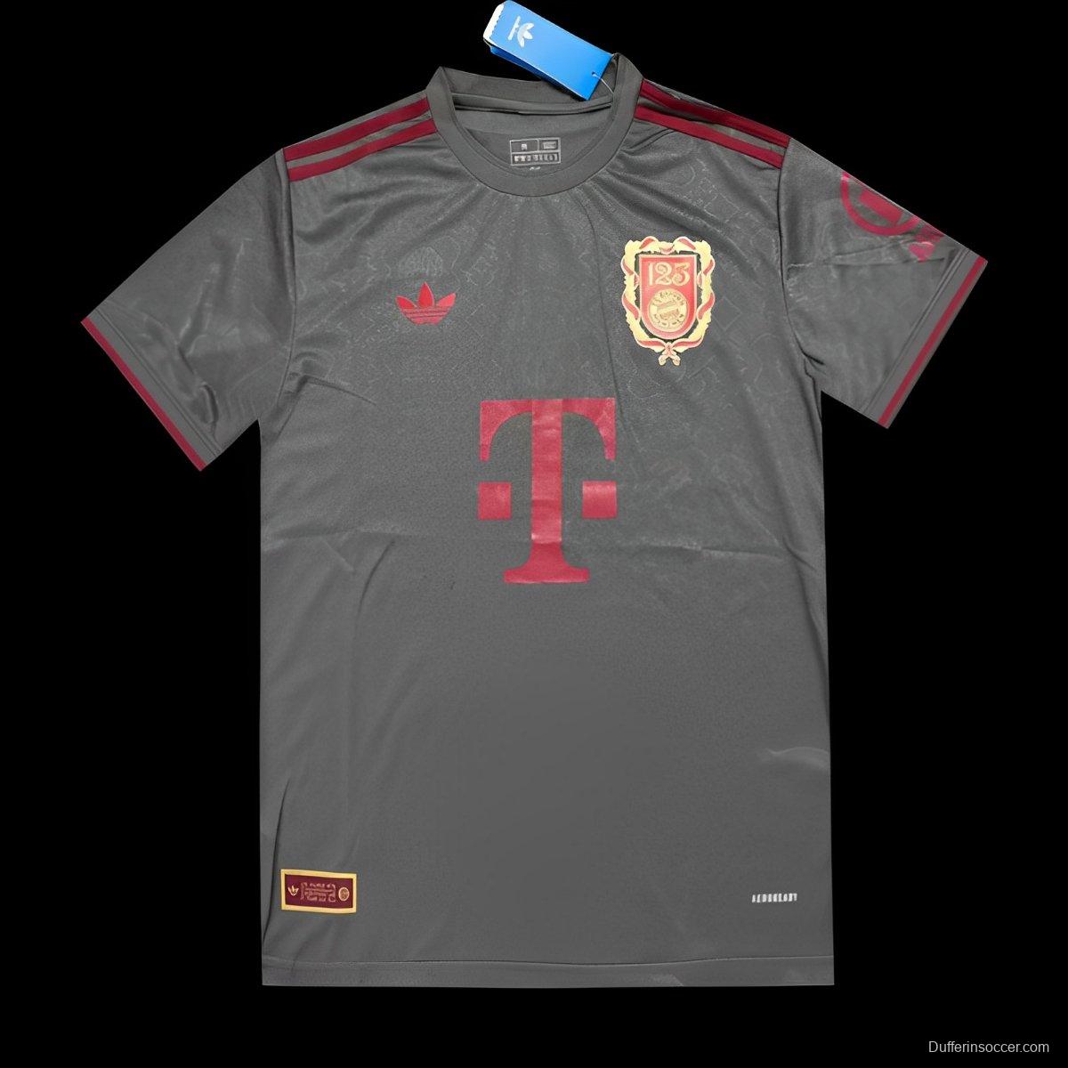 24/25 Bayern Munich 125 Anniversary Grey Jersey