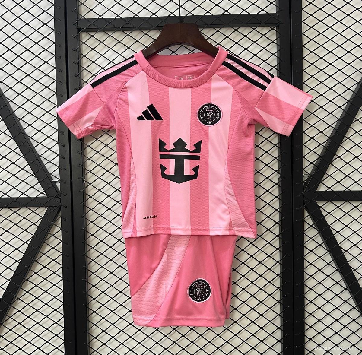 25/26 Kids Miami Home Size 16-28 Jersey