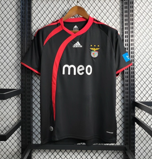 Retro 09-10 Benfica Away Black Jersey