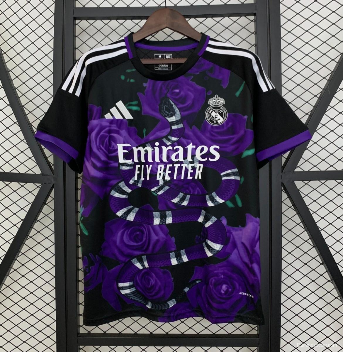 25/26 Real Madrid Special Purple Rose Jersey