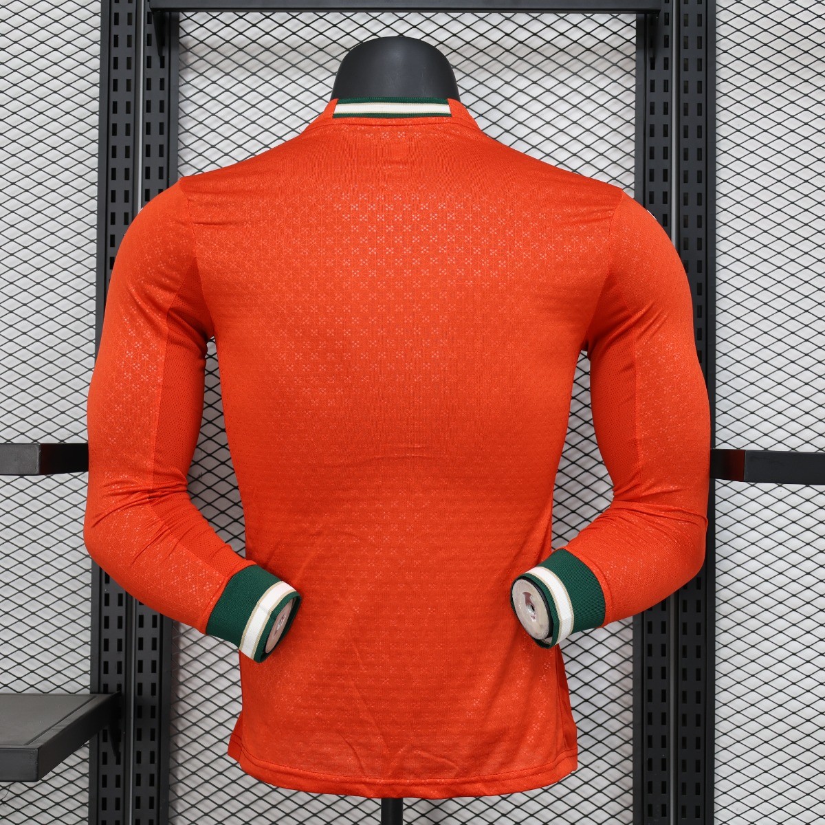 Player Version 2025 Portugal Home Long Sleeve Jersey