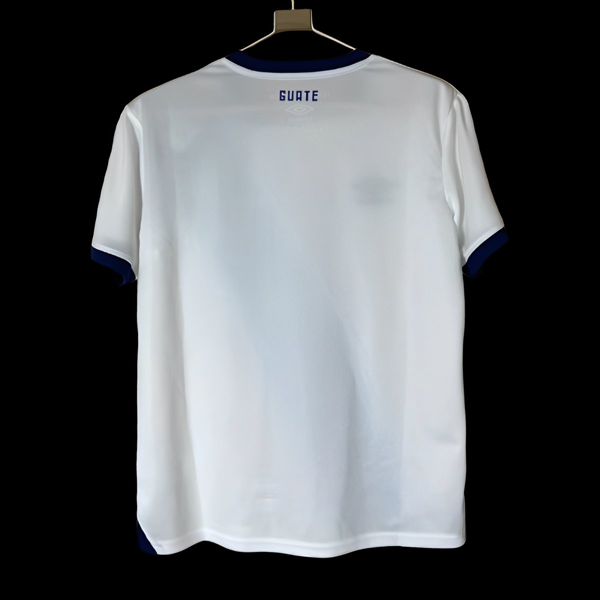 2025 Guatemala White with Navy Blue Diagonal Stripe Jersey