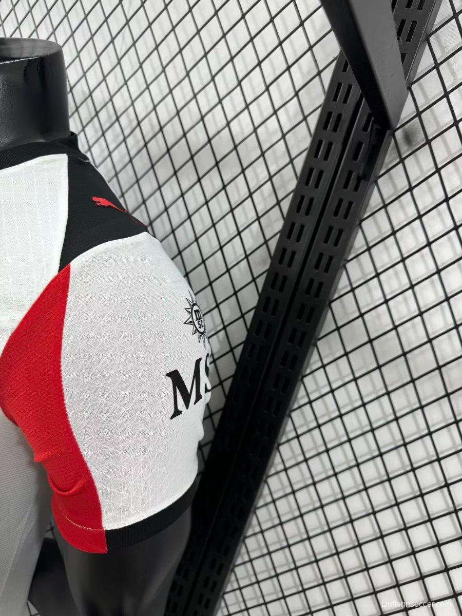 Player Version 25/26 AC Away White Jersey