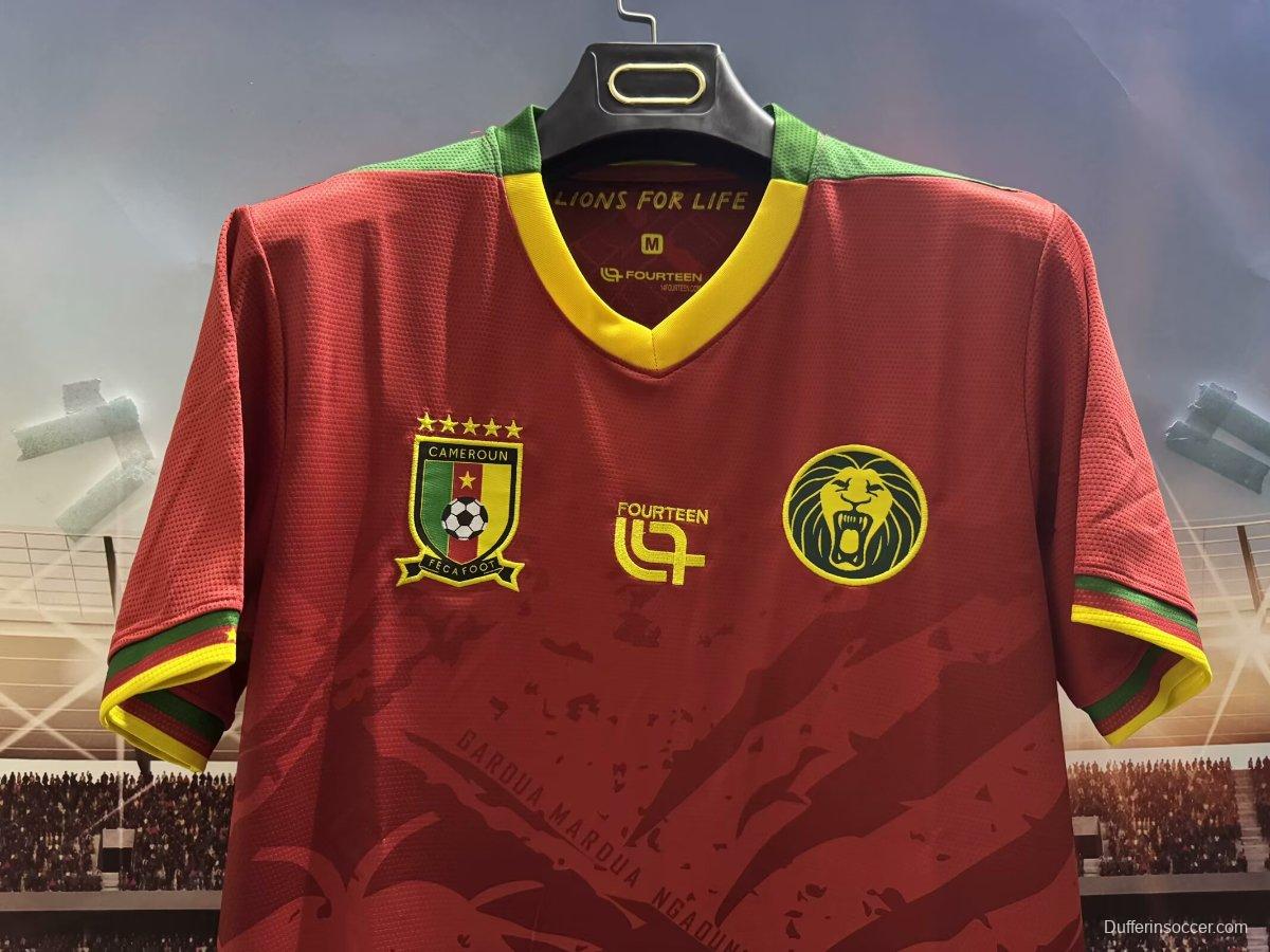 2025 Cameroon Away Wine Jersey