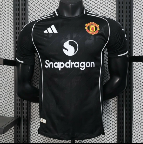 Player Version 25/26 Manchester United  Black Special Jersey