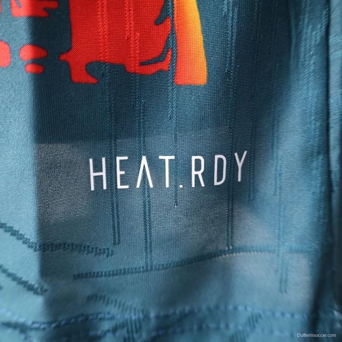 25/26 Ajax Navy Blue with Bob Marley Tribute Jersey