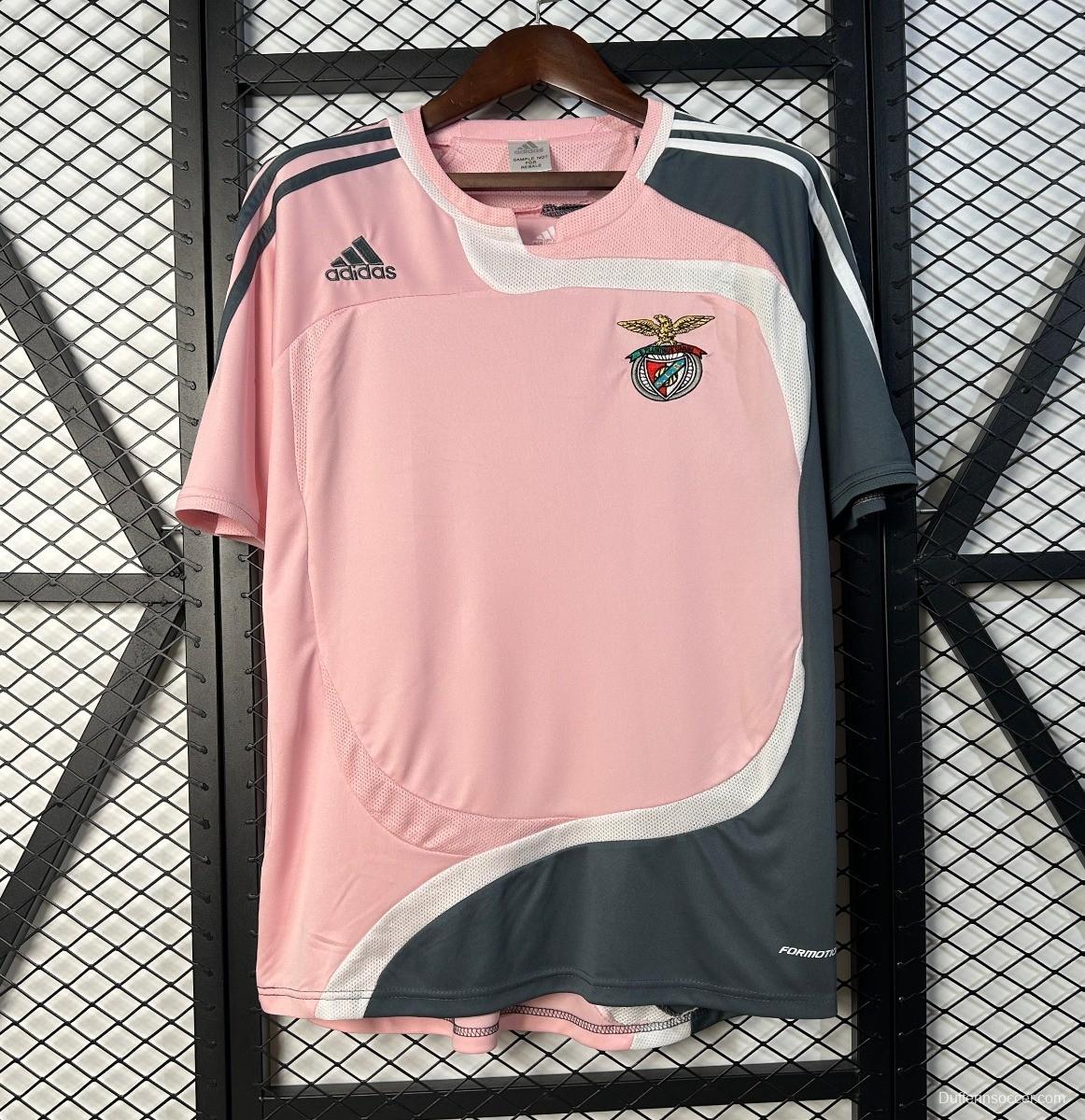 Retro 07/08 Benfica Away Pink Jersey
