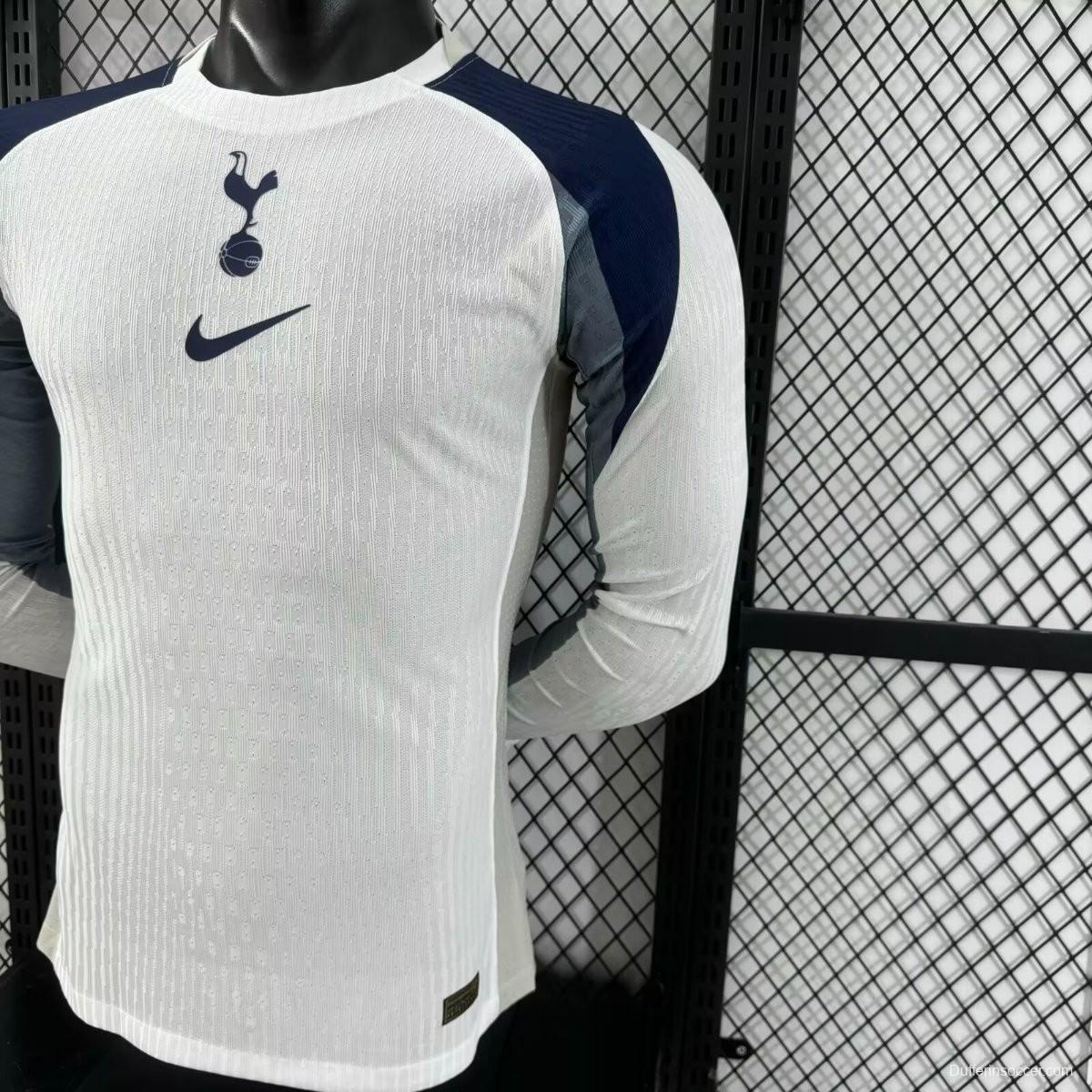 Player Version 25/26 Tottenham Hotspur Home Long Sleeve Jersey