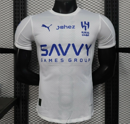 Player Version 25/26 Al-Hilal Away WHITE Jersey