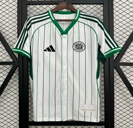 25/26 Celtic US Pack Baseball Jersey
