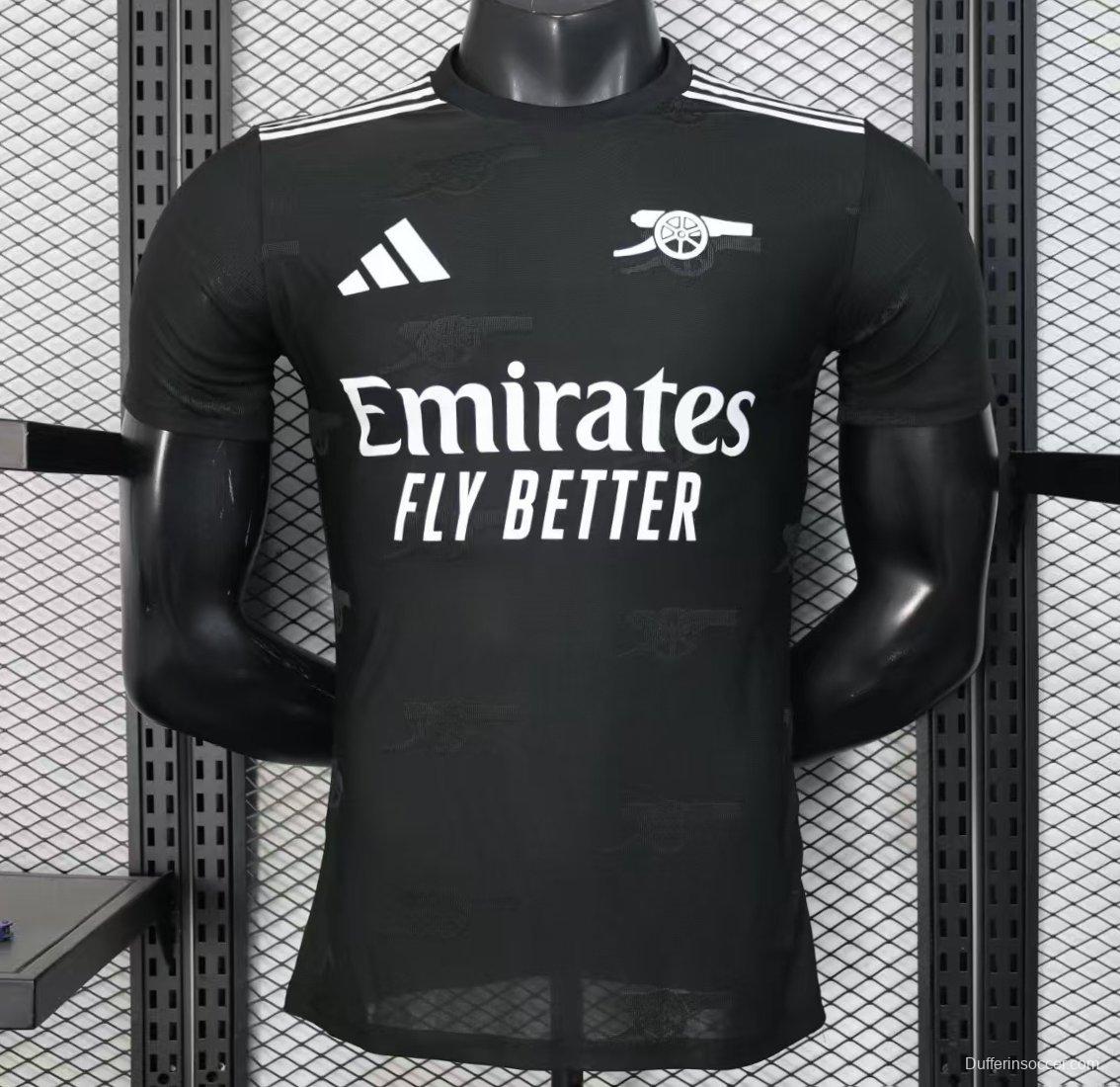 Player Version 25/26 Arsenal Black Pre-Match Jersey