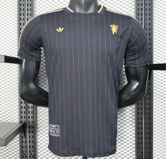 Player Version 25/26 Manchester United Black Casual Jersey