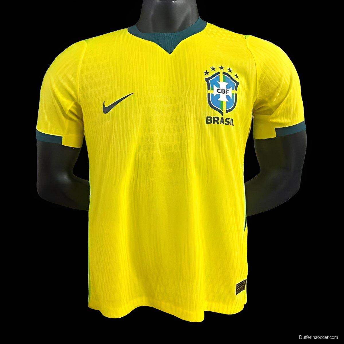 Player Version 2026 Brazil Home Jersey