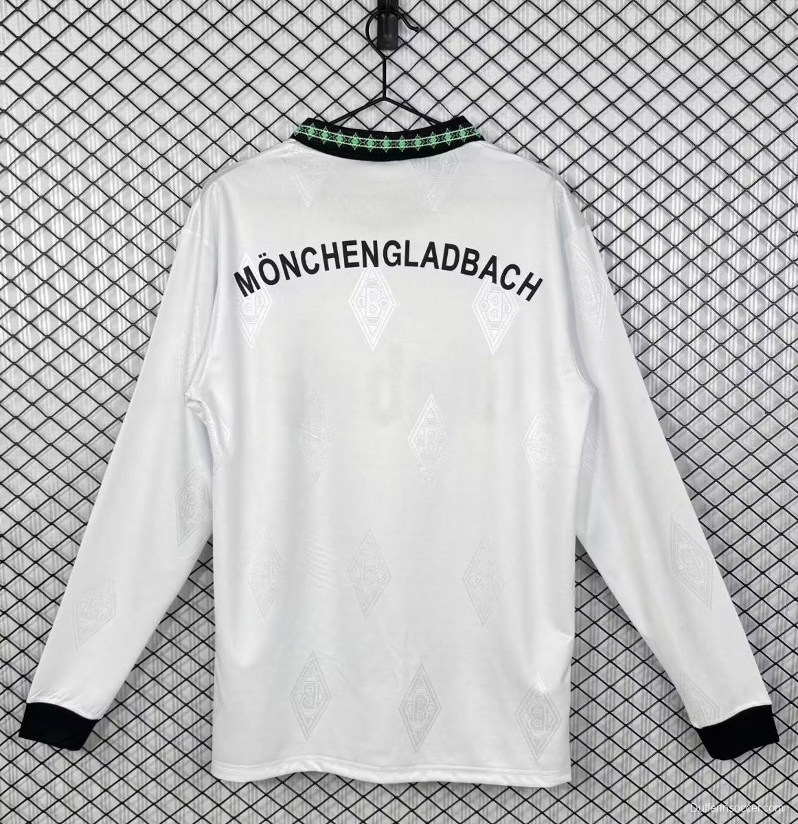 Retro 95/96 Borussia Mönchengladbach Home Long Sleeve Jersey