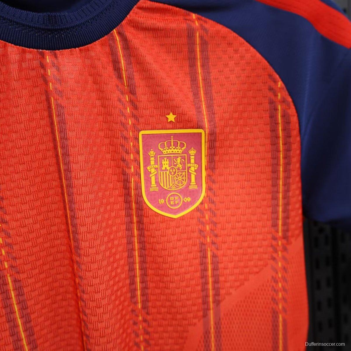 Player Version 2026 Spain Home Women Jersey