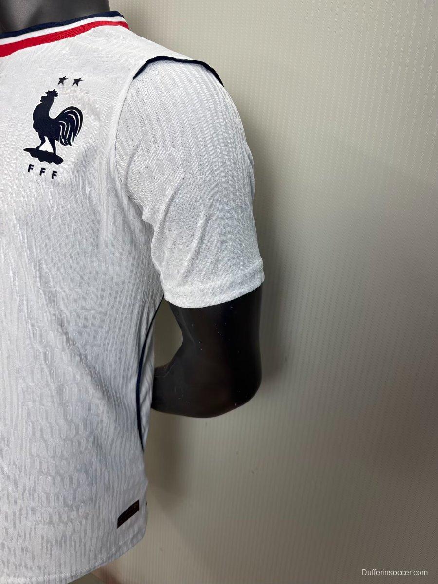 Player Version 2026 France Away White Jersey