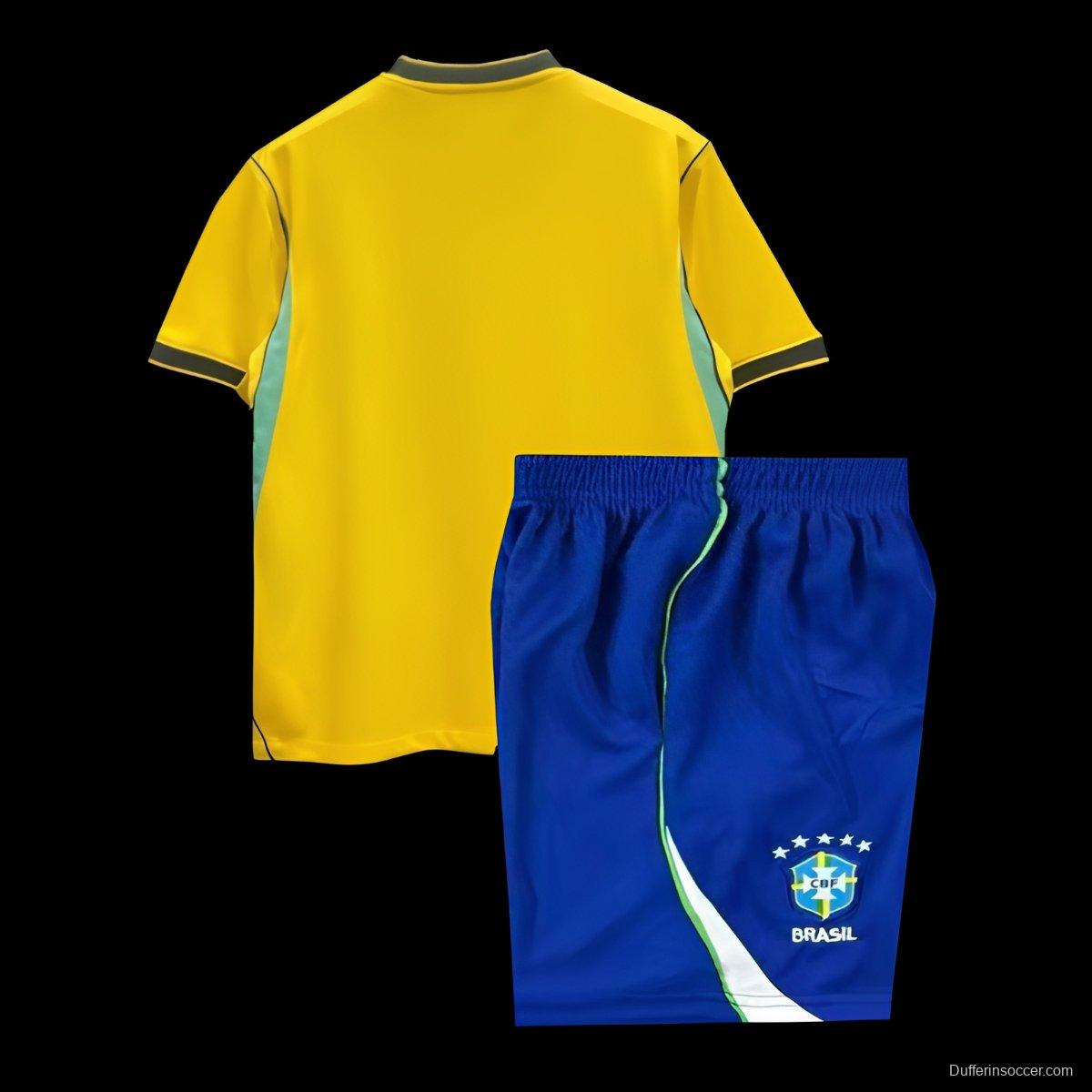 2026 Kids Brazil Home Jersey