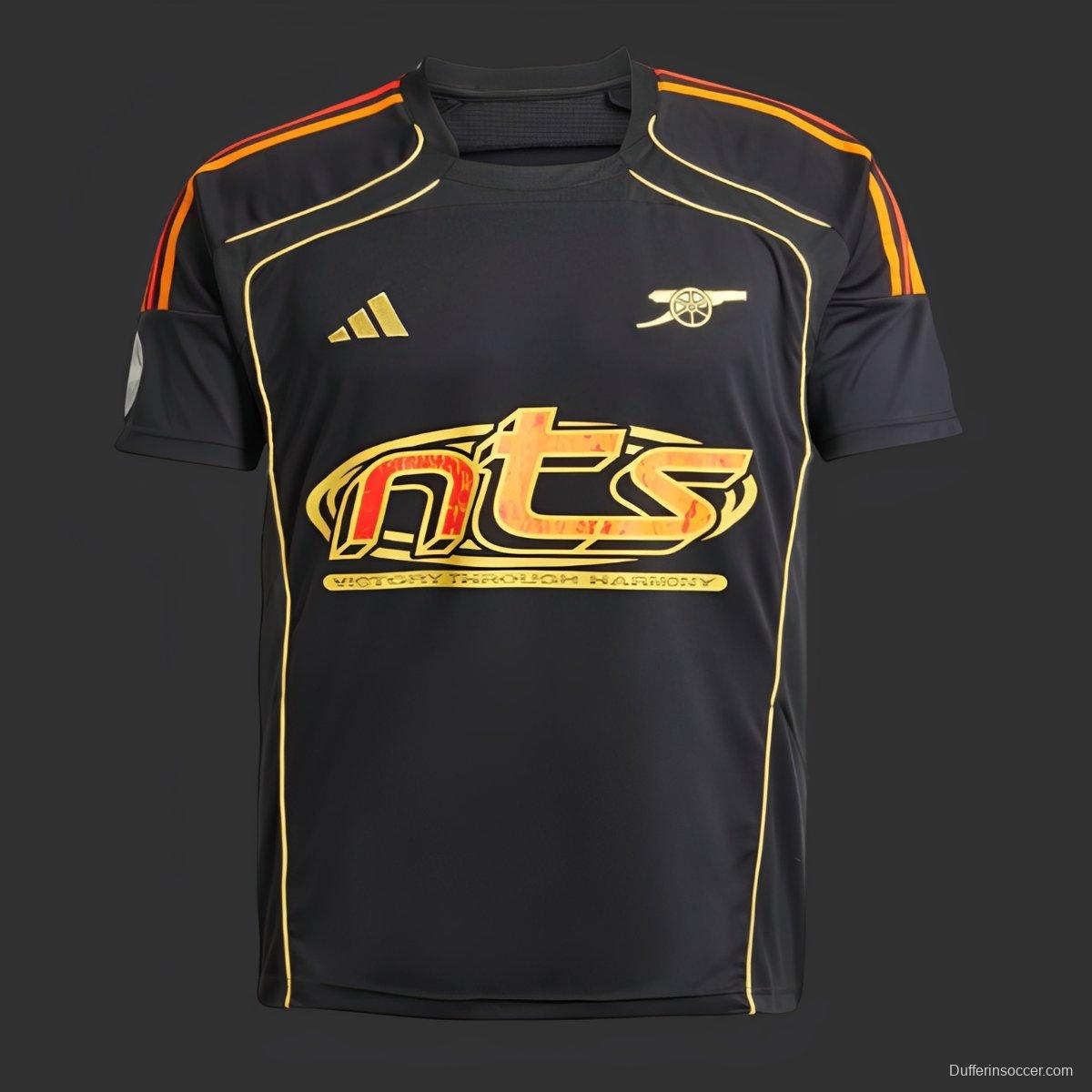 25/26 Adidas Arsenal x NTS UBP Black Jersey