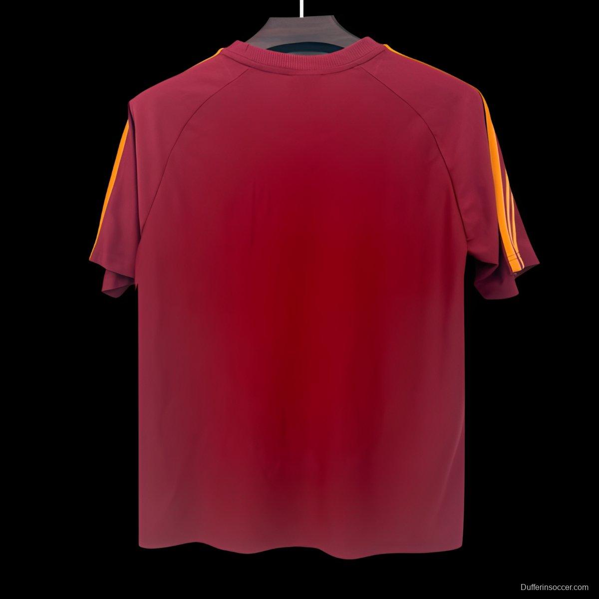 25/26 Roma Adidas Original Red Jersey