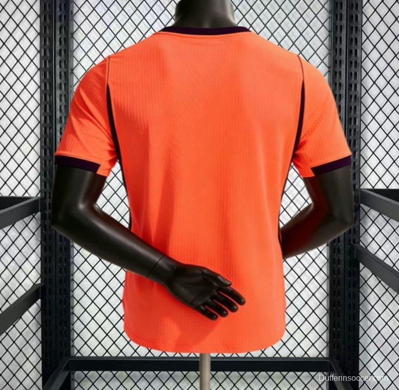 Player Version 2026 Netherlands Home Jersey