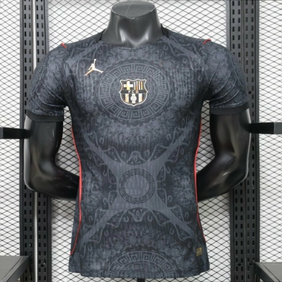 Player Version 26/27 FC Barcelona Dark Black & Red Special Edition Jersey