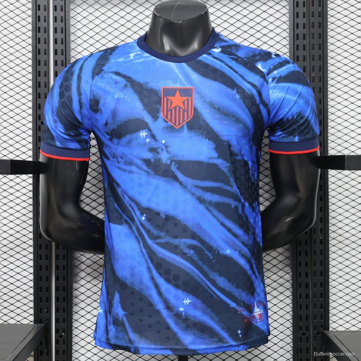 Player Version 26/27 USA  Away  Blue Tie-Dye  Special Edition  Jersey