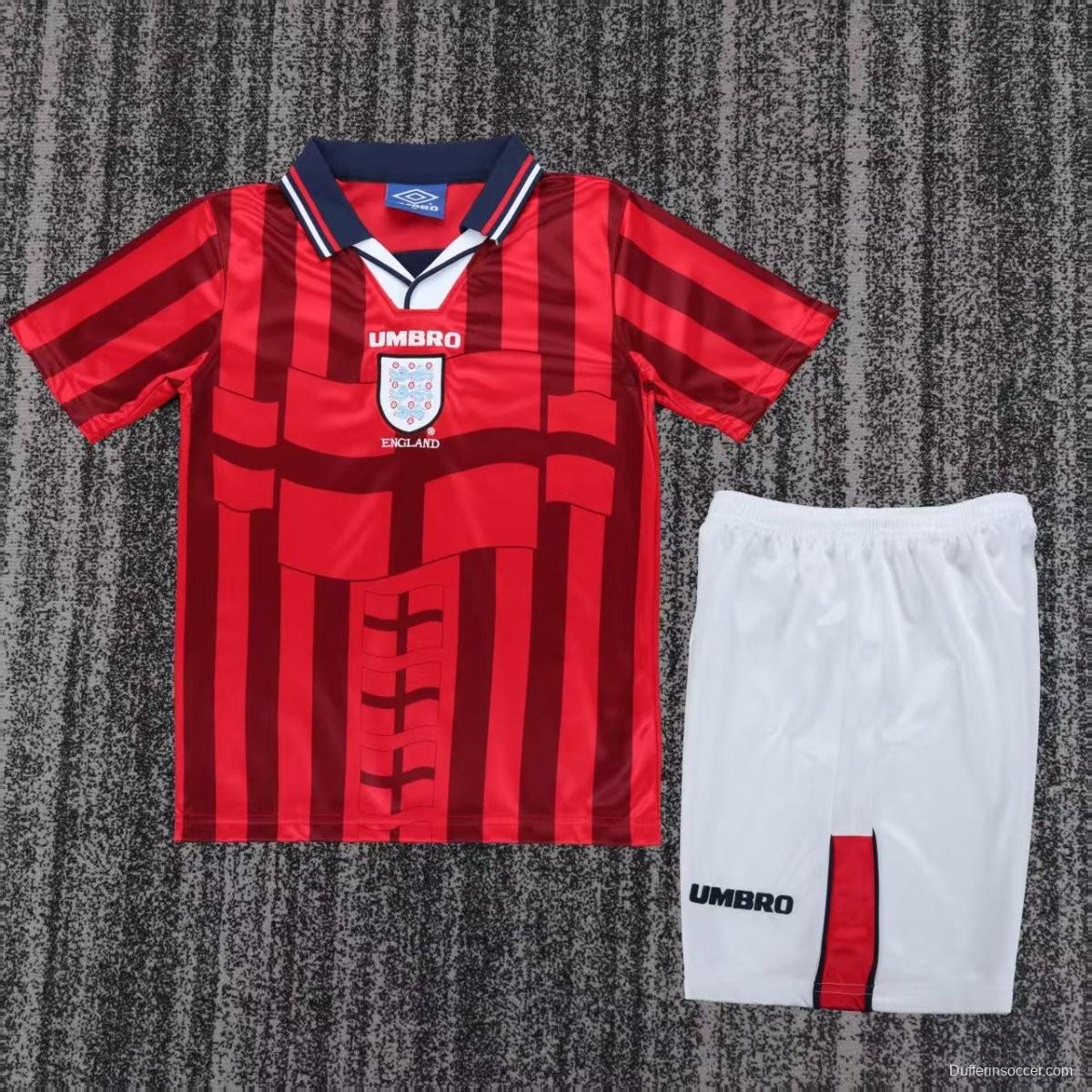 Retro 1998 England Away Jersey