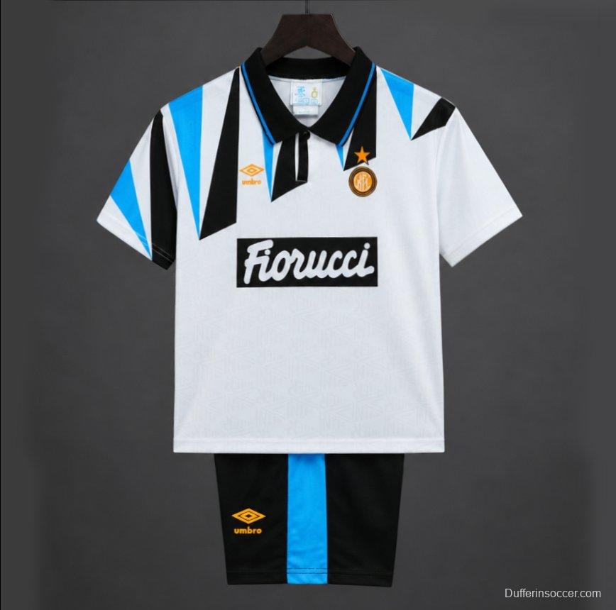 Retro Kids 92/93 Inter Milan Away Jersey