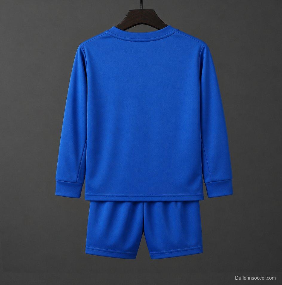 Retro Kids 08/09 Manchester United Long Sleeve Third Jersey