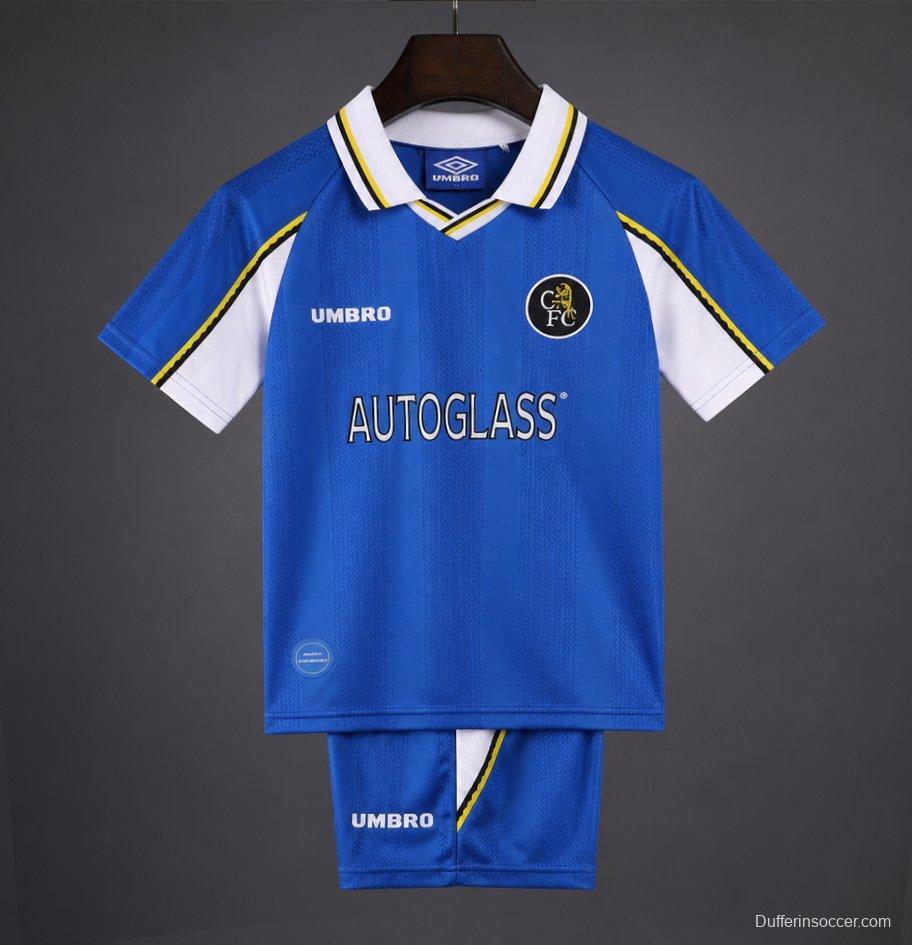 Retro Kids 97/99 Chelsea Home Jersey