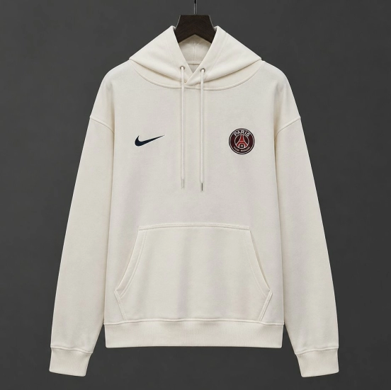 26/27 Paris Saint-Germain FC Away White Hoodie 9 Colors