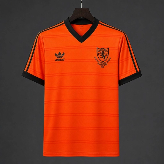 Retro 83/84 Dundee United Home Orange Jersey