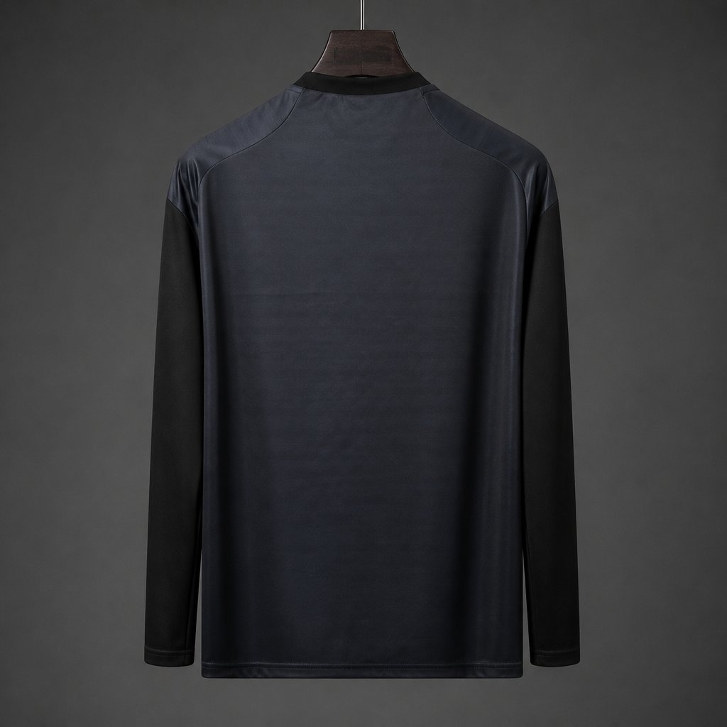 25/26 Sevilla FC Black Long Sleeve Half-Zip Training Top