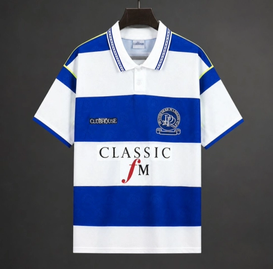 Retro 92/93 Queens Park Rangers QPR Home Blue/White Jersey